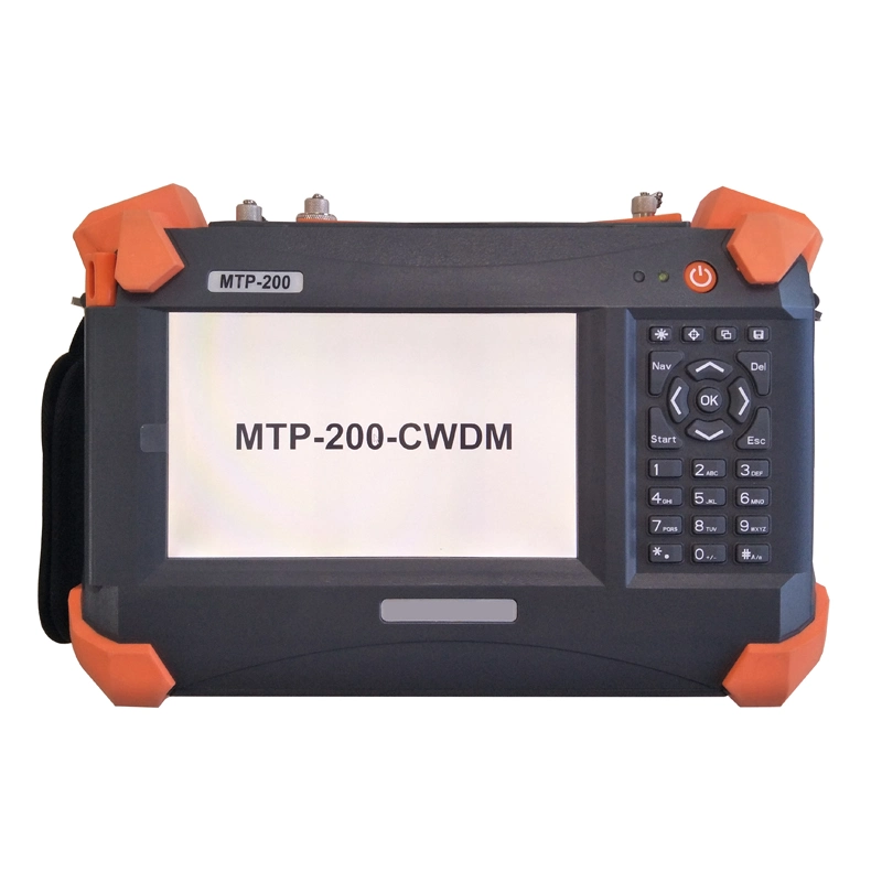 7 Inch Touch Screen up to 18 CWDM Wavelengths Shineway MTP-200 CWDM OTDR Exfo Ftbx-740c CWDM OTDR