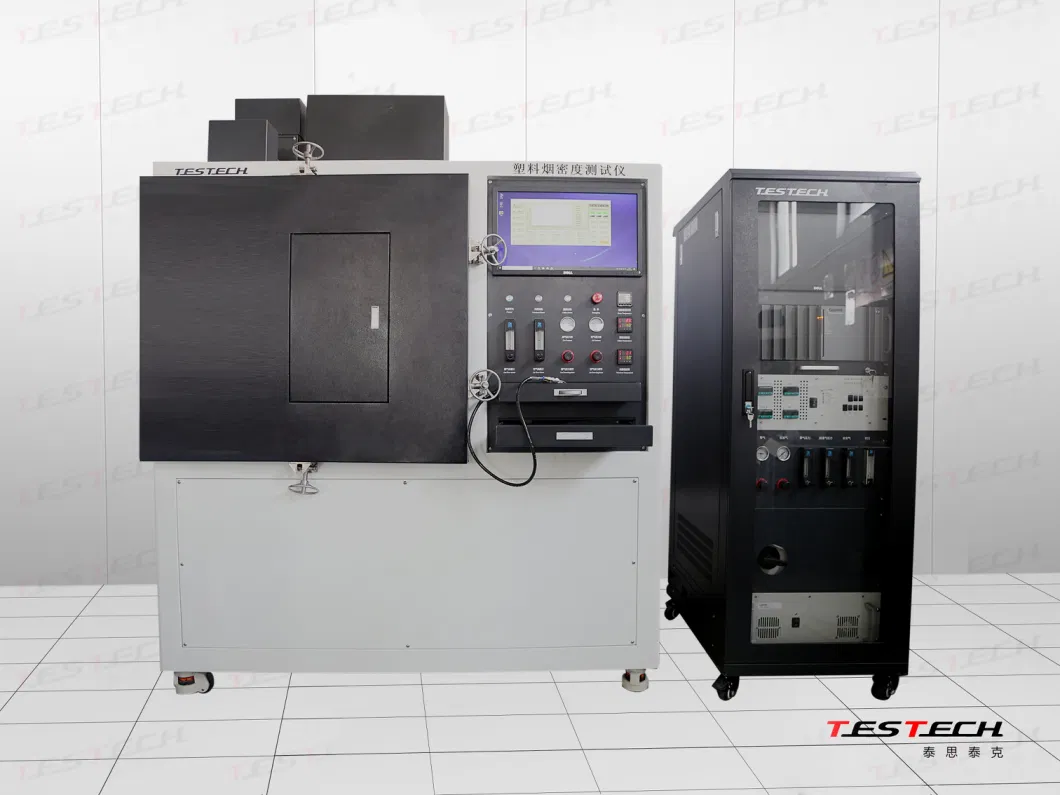 Testech Nbs Smoke Density Chamber Testing Machine with ASTM E662, ISO5659