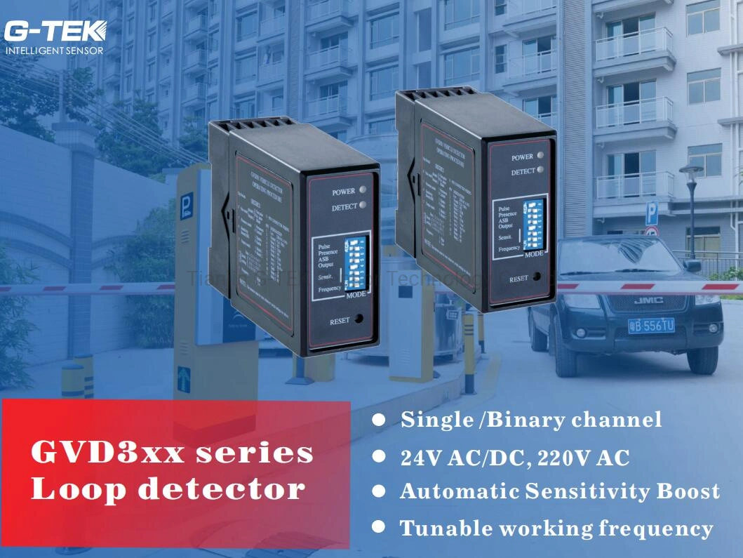 Relay Output Loop Vehicle Detector for High Speed Insulated Doors