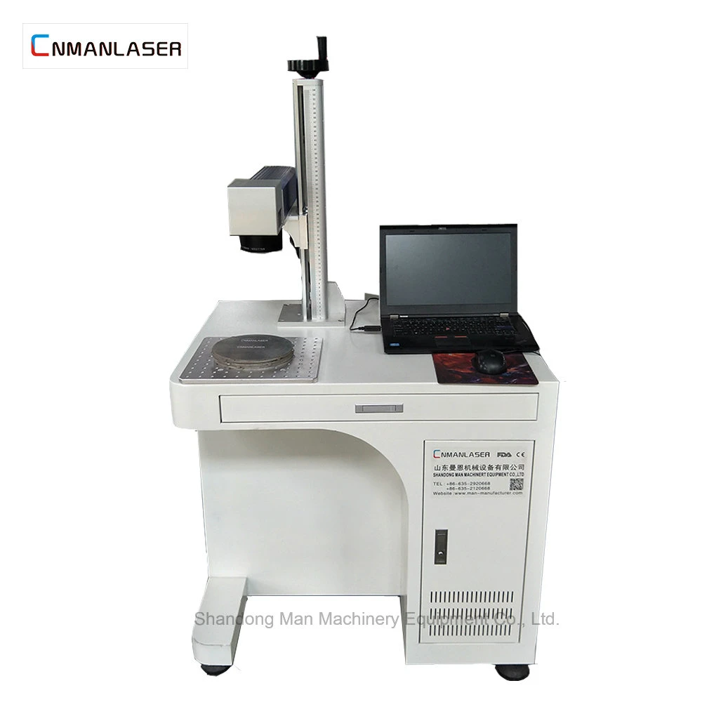 Small Tag Logo Deep Laser Marking Engraving Machine 20W