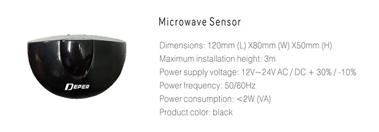 Microwave Motion Sensor Dl6s