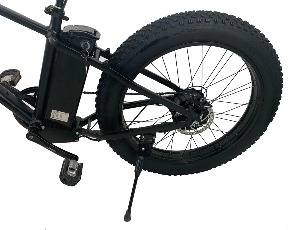 Outdoor Sport Powerful Full Suspension 26inch Fat Tire Adult Electric Mountain Bike Bicycle Ebike