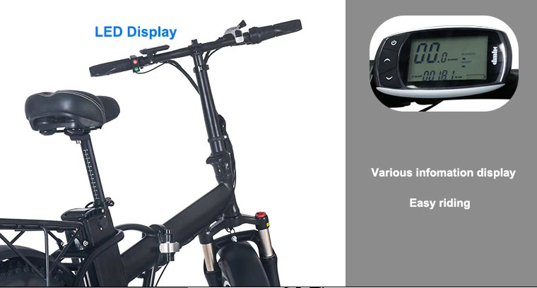 ODM 7 Gears 55-60km Touring Bike Wholesale Bikes 20&quot; Electric Bicycle E-Bicycle