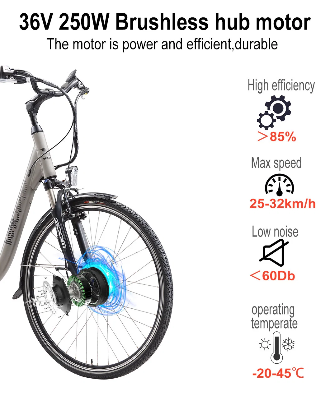 Electric Bike Bicycle Motorbike Exercise Electric City Bike