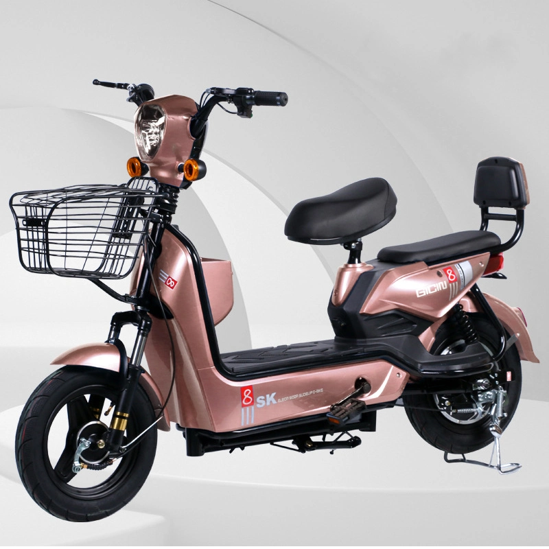 2 Wheel Cheap New Style Electric Moped Bike Electric City Bike Scooter Bike with Pedals Electric Bicycle