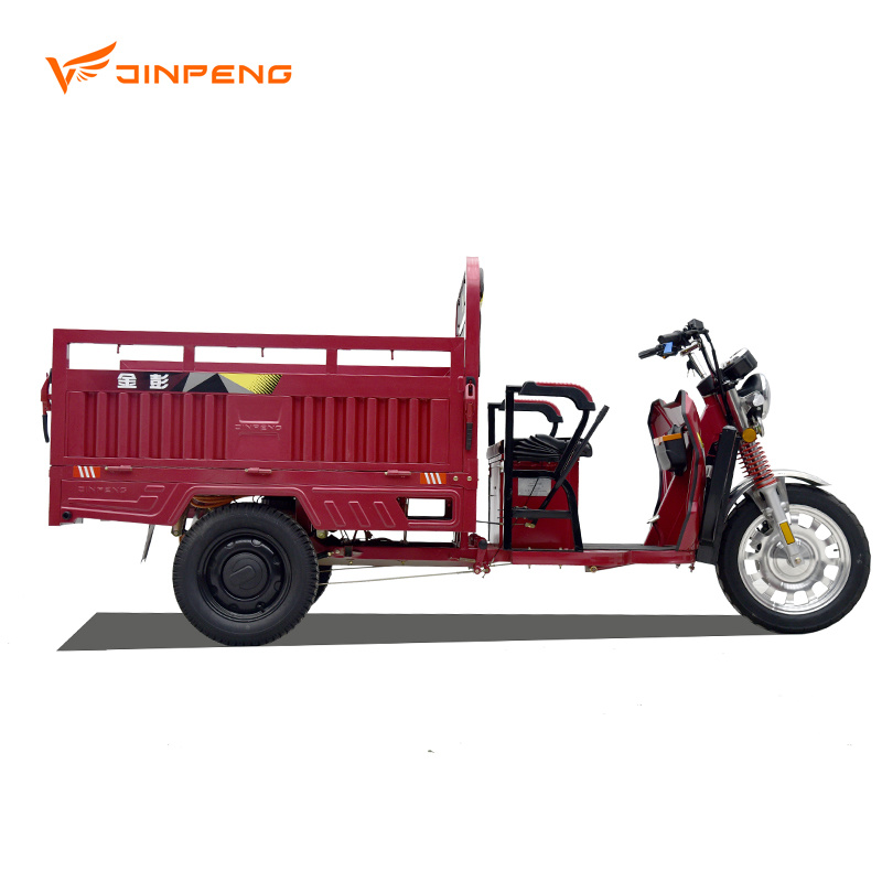 Canopy Electric Tricycle China Electric Vehicle Factory Customized Export Electric Tricycle for Adult Passengers