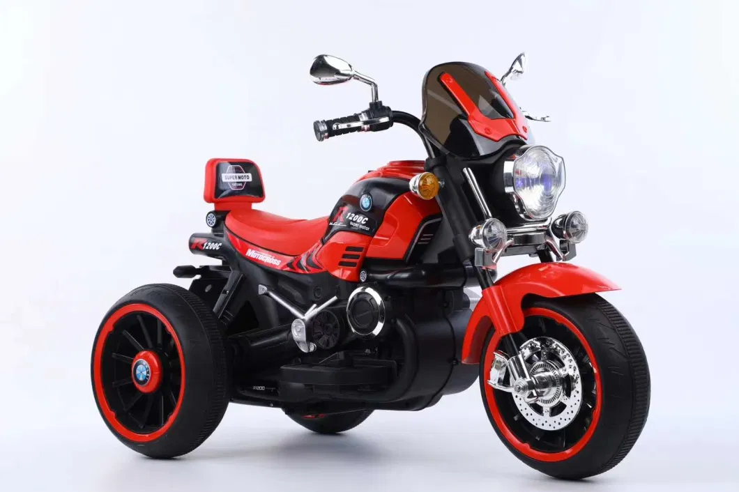 2022 Kids Ride on Electric Motorbike 6V Motor Bike 3-Wheels Motor Bike Factory Manufacturer