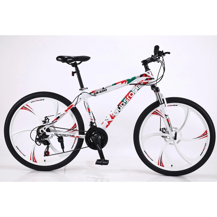 2023new Design26 Inch Bike21 Speed Mountain Bicycle 6 Knife Wheel Bicycle for Adult