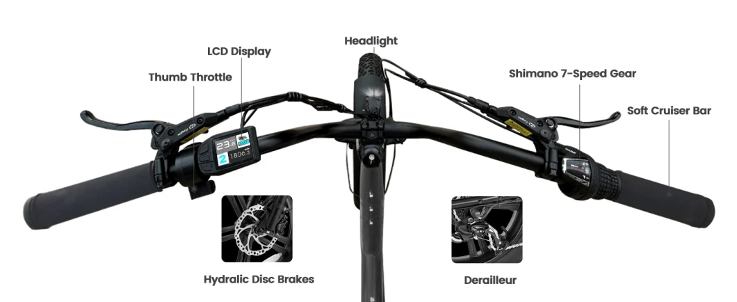 Prado S Electric Bike, Battery E Bike Electric Bicycle