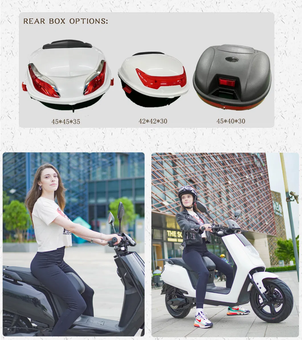 2000V Powerful Adult Electric Scooter Electric Bike with CKD EEC Certificate Removable Battery