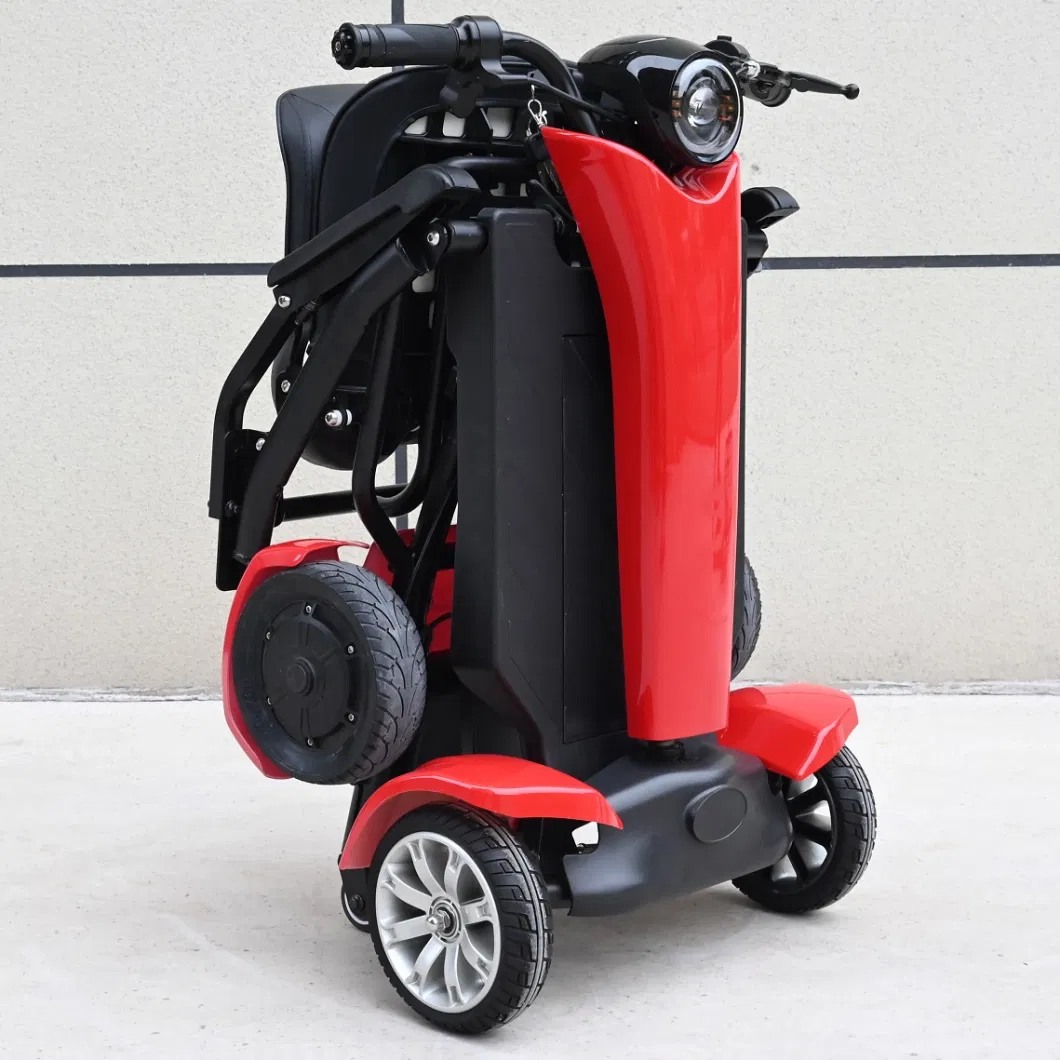 China Adults New Disability Powered Handicapped Mobility Foldable Automatic Electric Bike Scooter for City