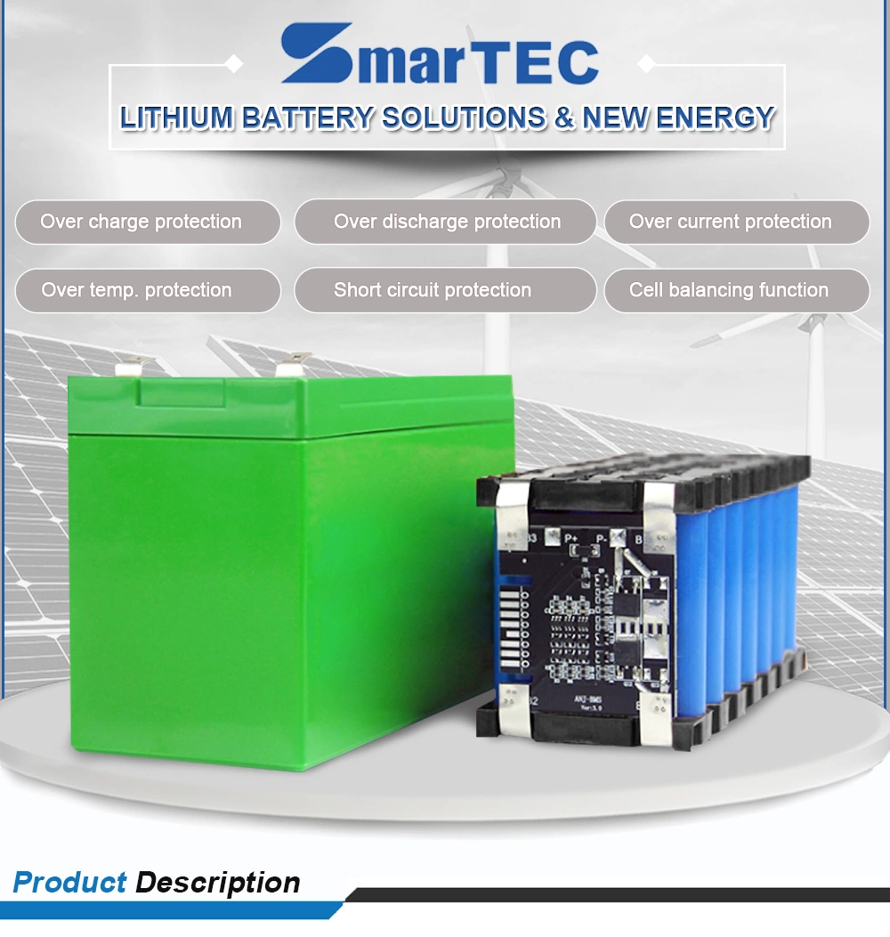 12V 24V 36V 16ah 12ah Rechargeable Deep Cycle Li Ion Battery Pack Solar LiFePO4 Lithium Battery