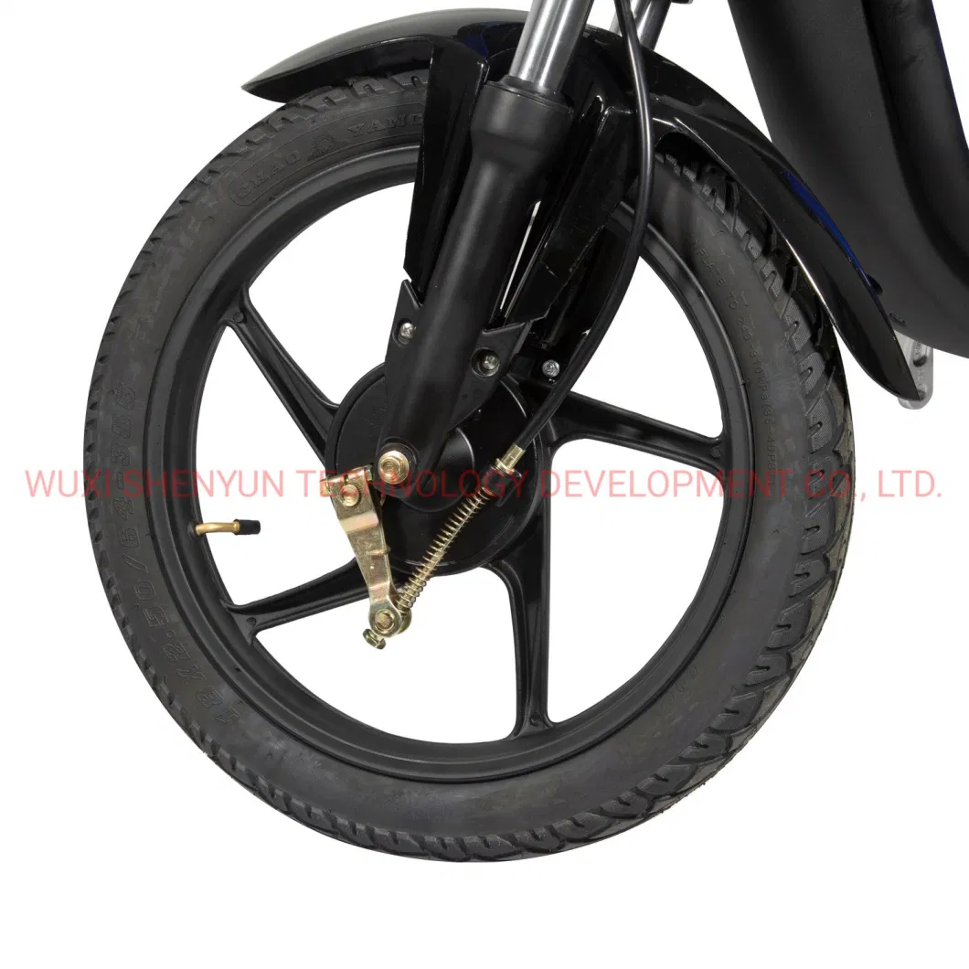 350 Watt 48V Electric Scooter Moped Lxqs-1 with Removable Battery E-Bike
