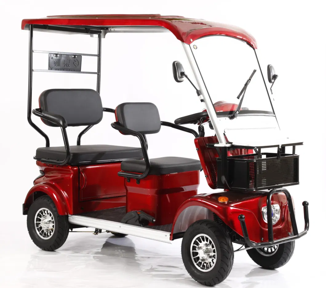Electric Four-Wheel Car Battery Four-Wheel Electric Scooter Mini Adult Four-Wheel Electric Golf Cart