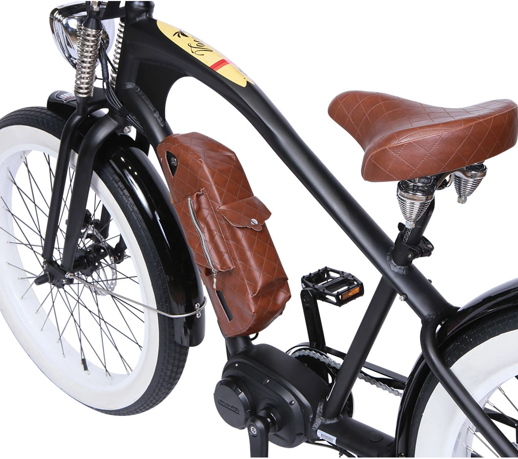 48V 500W MID Drive Muscle Full Suspension Fat Tire Electric Bike Fat Bike Electric