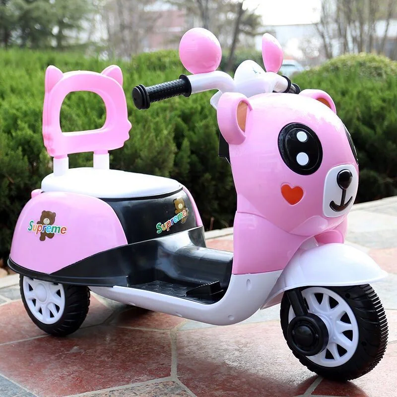 New Design Children&prime;s Electric Motorcycle Kids Toy Car Large Electric Tricycle Child Battery Motorcycle Cem-08
