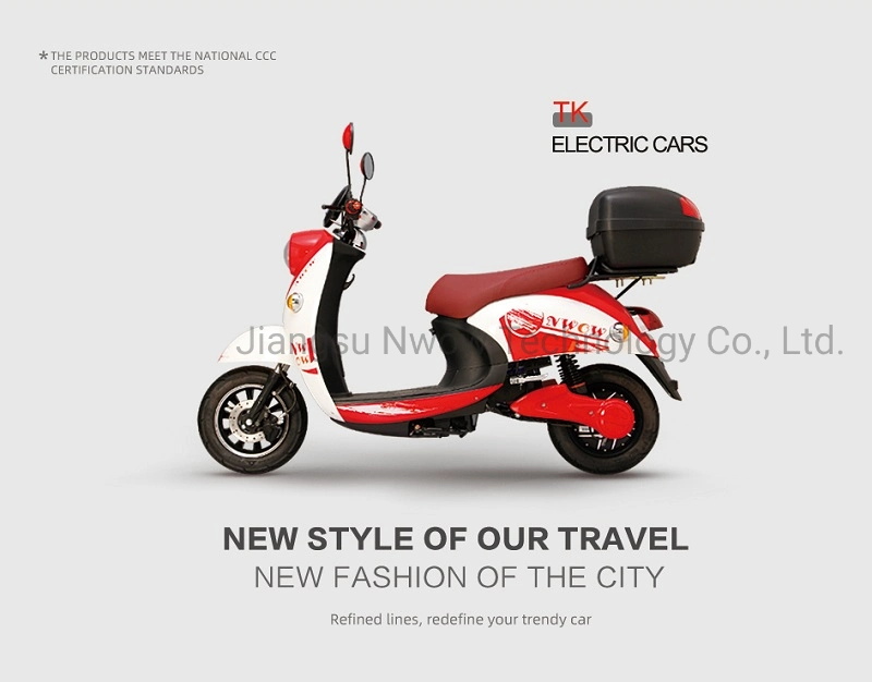 Cheap Electric-Bike Tk-10 60V3000W 45km/H Speed Lithium Battery Commuting Electric Scooter