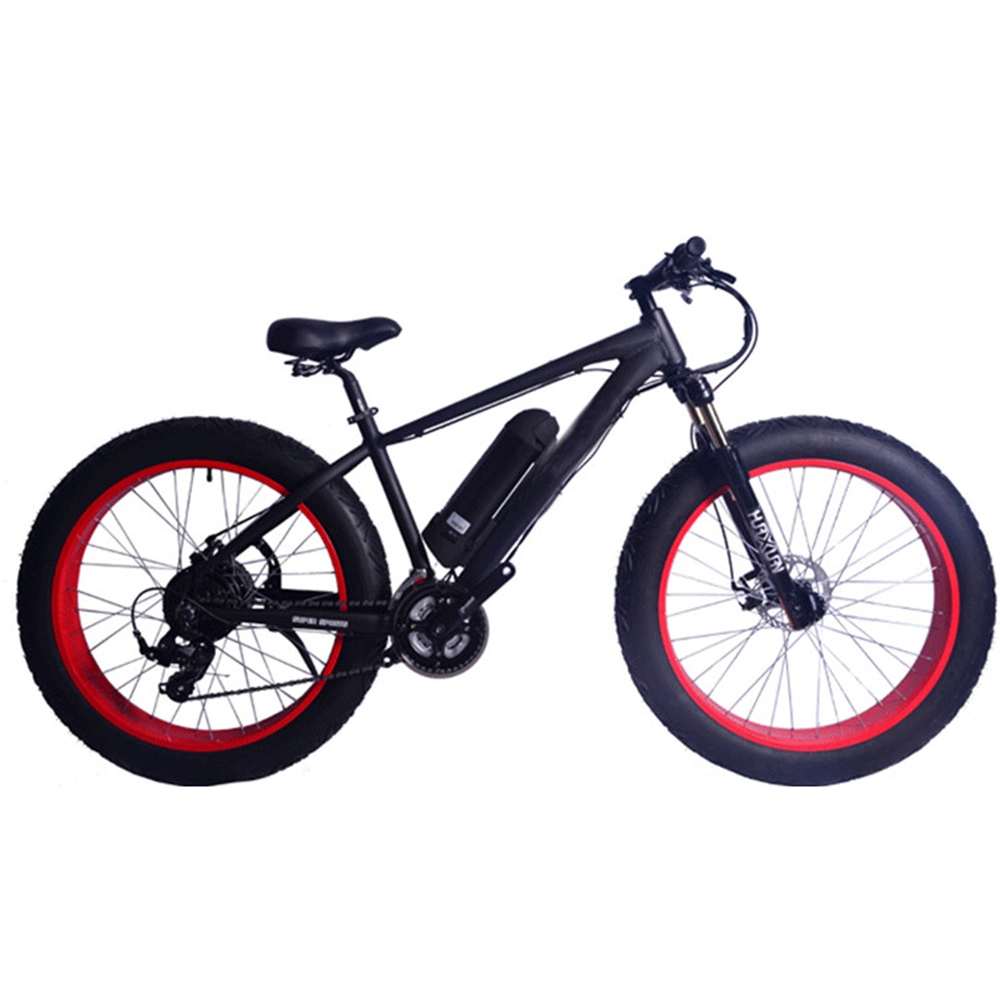 Big Power External Battery bicycle Electric Fat Tire Bicycle Mountain with Lithium Battery