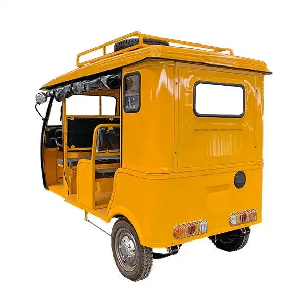 China Factory Semi Enclosed Luxury Passenger Electric Tricycles