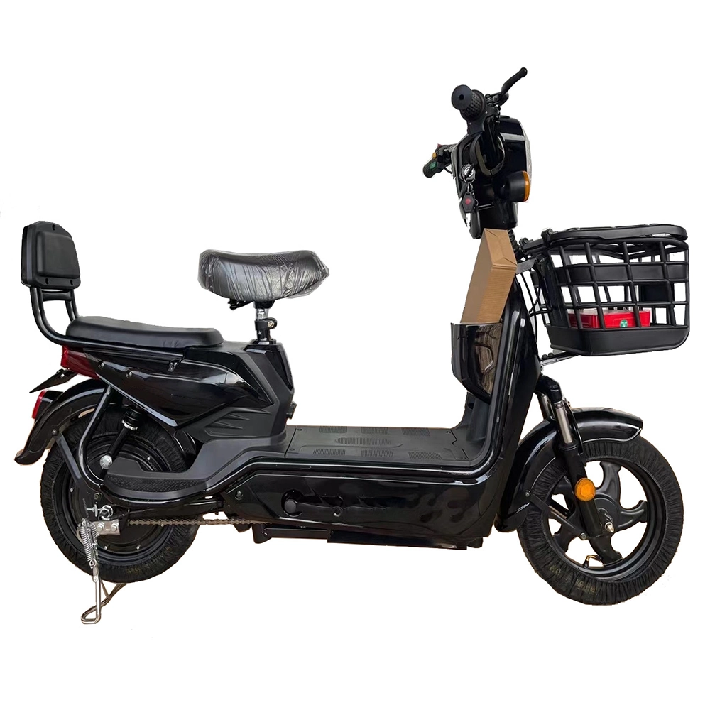 Tjhm-007h CKD/SKD Two Wheel with Front Basket and Pedals Electric Pocket Bicycle Electric Scooter Bike