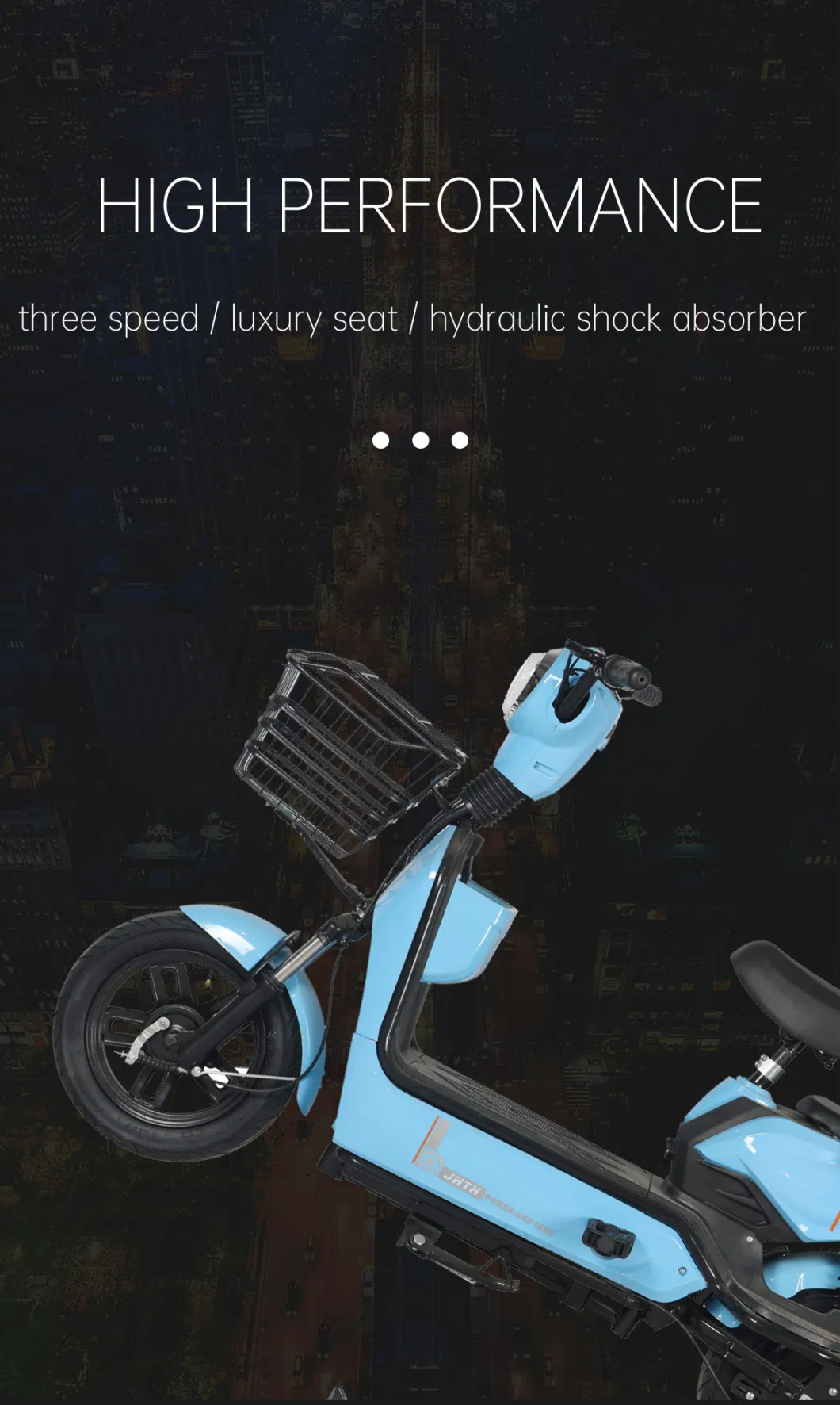 Chinese Supply Hotsale 48V Women&prime;s Electric City Bike