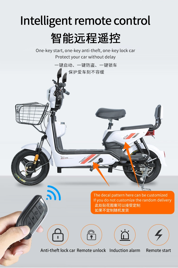 Low Price Electric Moped Ebike Electric Scooters with Pedals