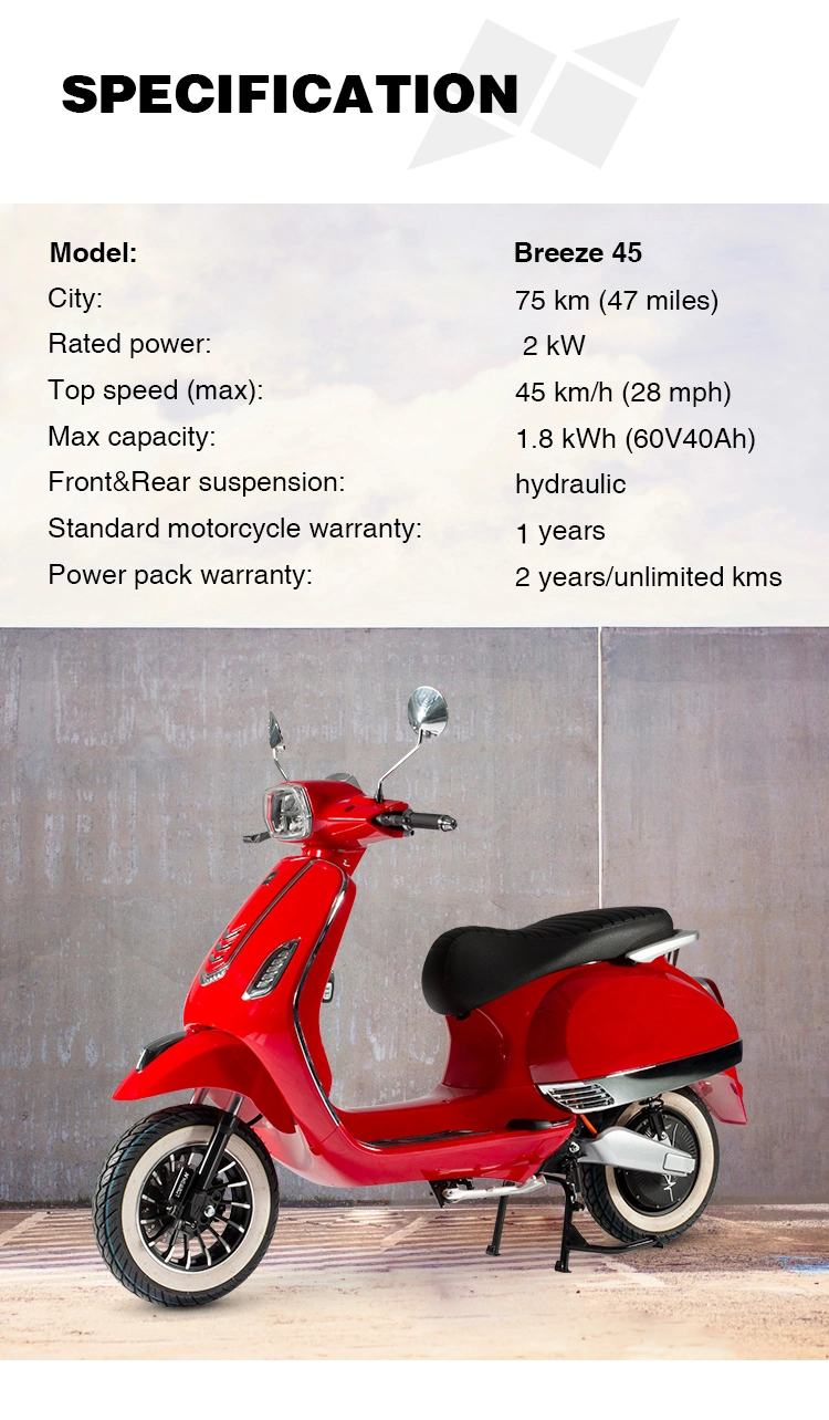 3000W 75km/H City Electric Scooter Adult Electric Motorcycle