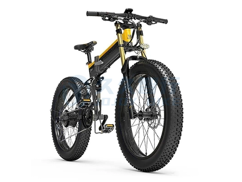 Electric Bike Lithium Battery 26 Inch Fat Tire Mountain Bike Folding