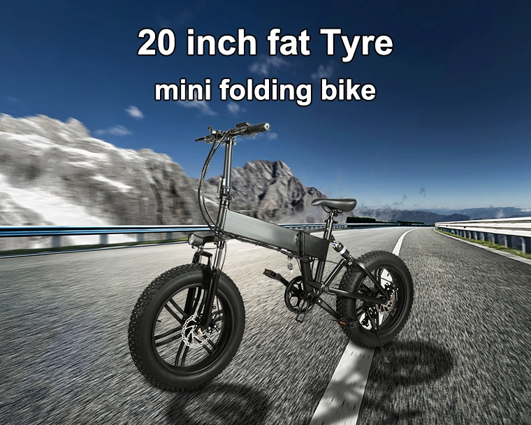 45kmph Ebike Li-ion Battery Electric Bike Folding Bikes Snow Beach Electric Bicycle