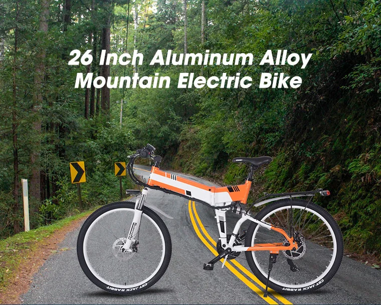 26&quot; Urban Bicycle Fat Tire Electric Bike Aluminum Frame Dirt Bike Electric