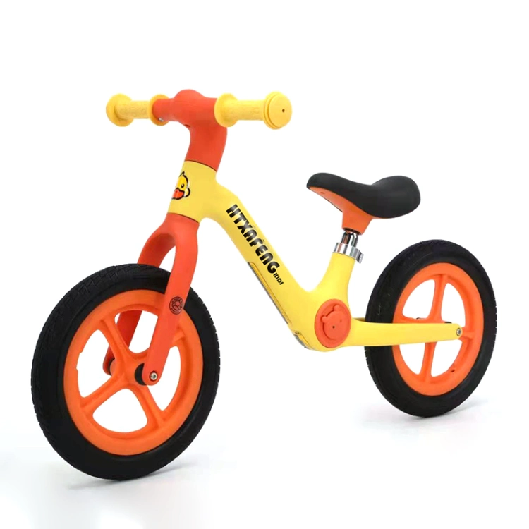 Toddler Magnesium Alloy Balance Bike Kids Balance Bike Kids Plastic Wheels with Home Lightweight