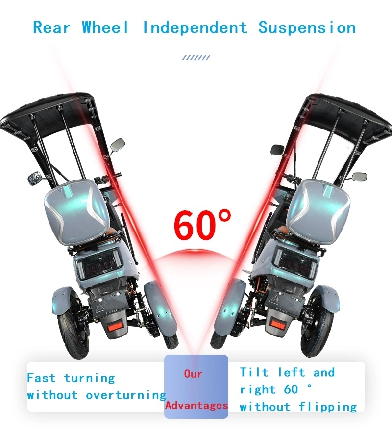 China&prime;s Best-Selling Adult Goods Electric Trike 48V60V Motorcycle