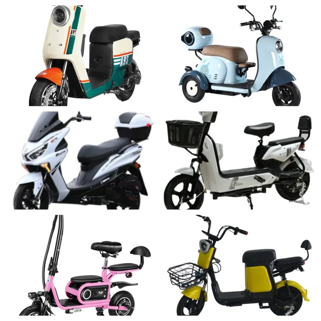 Two Seat Electric Bike 48V 12ah Electrical Scooter Bike Woman Electric Bicycle Low Price