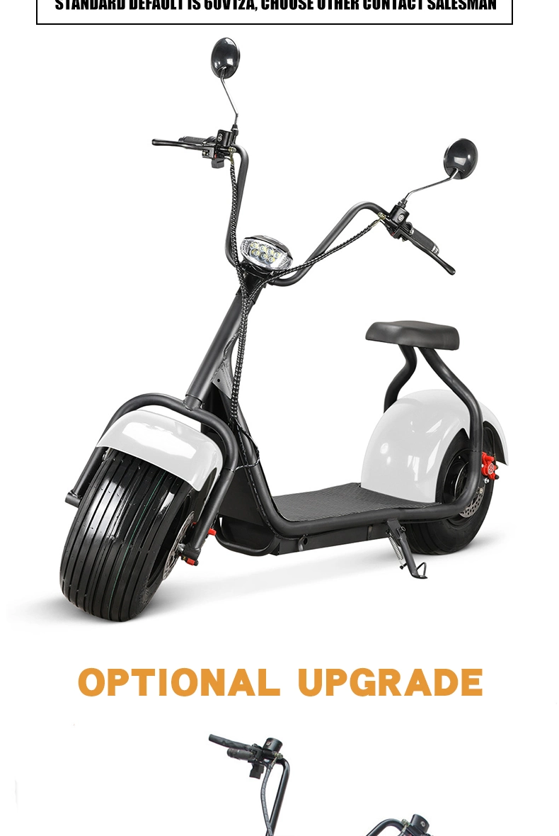 2023 Electric Motor Car Fat Tire Electric Scooter Chopper 1500W Citycoco Electric Scooter