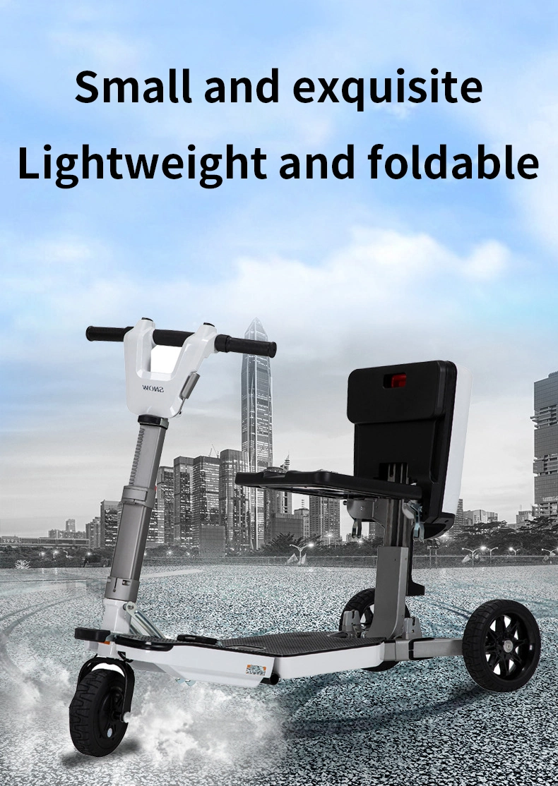 3 Wheel Scooter Moped Mobility E Scooter Electrico Adult Handicapped Tricycles Electric Scooter for Sale
