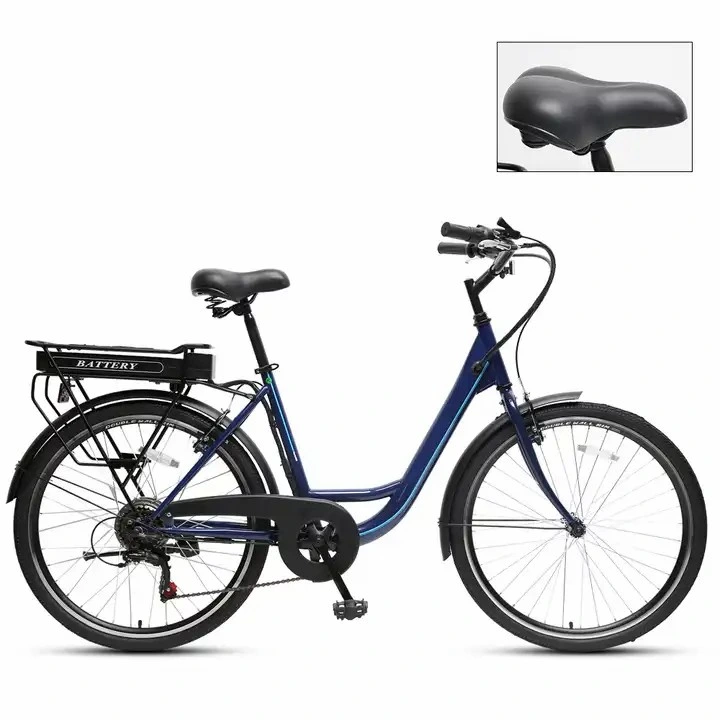 EU UK Warehouse Electric Bicycle 350W Electric Dirt City Bike for Adult E Bikes Electric Bicycle