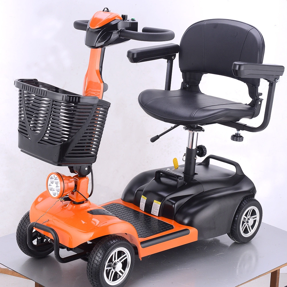 Four-Wheeled Low Speed Safety Easy Go Mobility Chair 4wheel Electric Scooter Electric Adult Quad Bikes Foldable Scooter