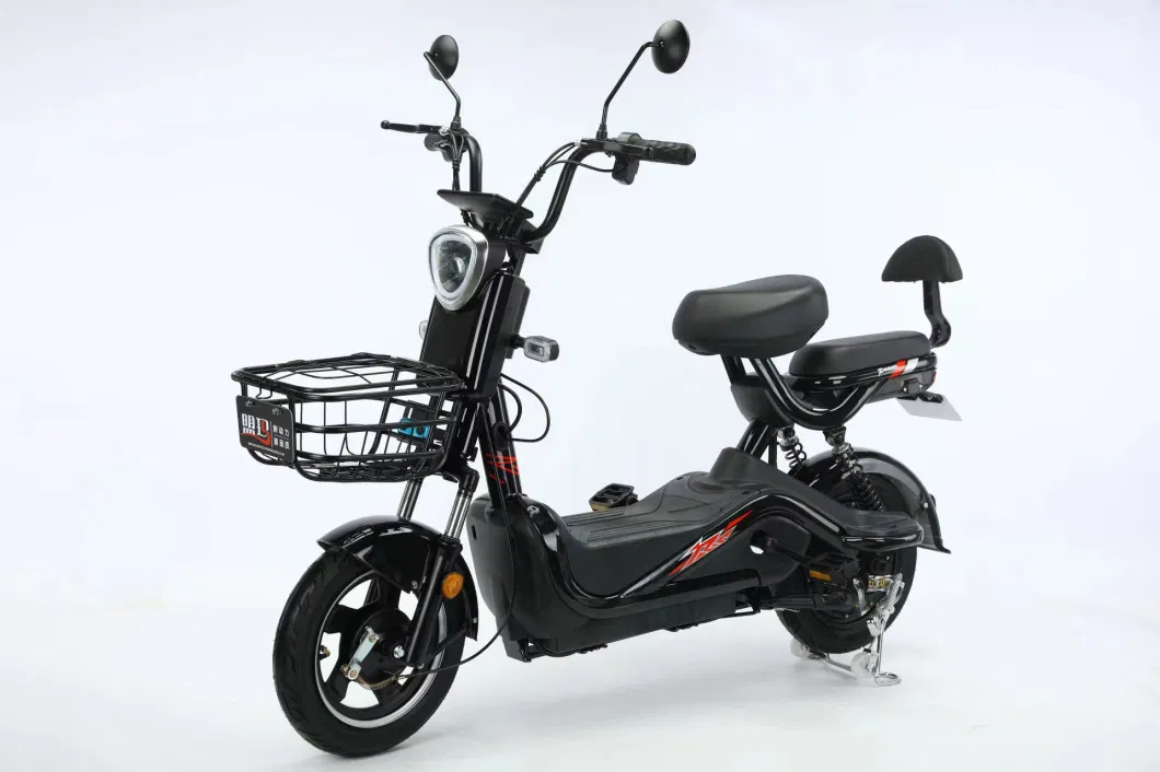 China Cheapest Vespa Electric Bike for Adult Electric Scooter Price 350W 48V Electric Motorcycle Scooter