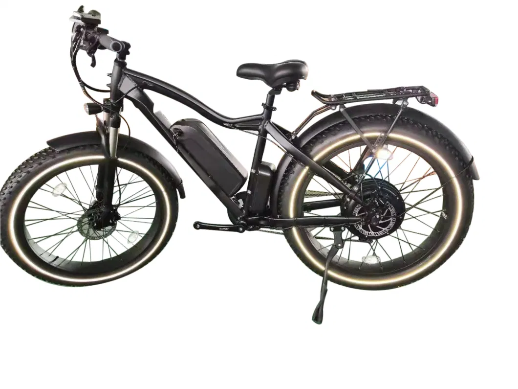 New 26 Inch Aluminum 500W Motor 11.6 Ah Battery Cycle Electric Bicycle