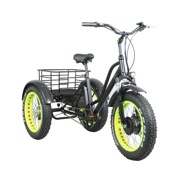 Wholesale 20 Inch Fat Tire Electric Tricycle