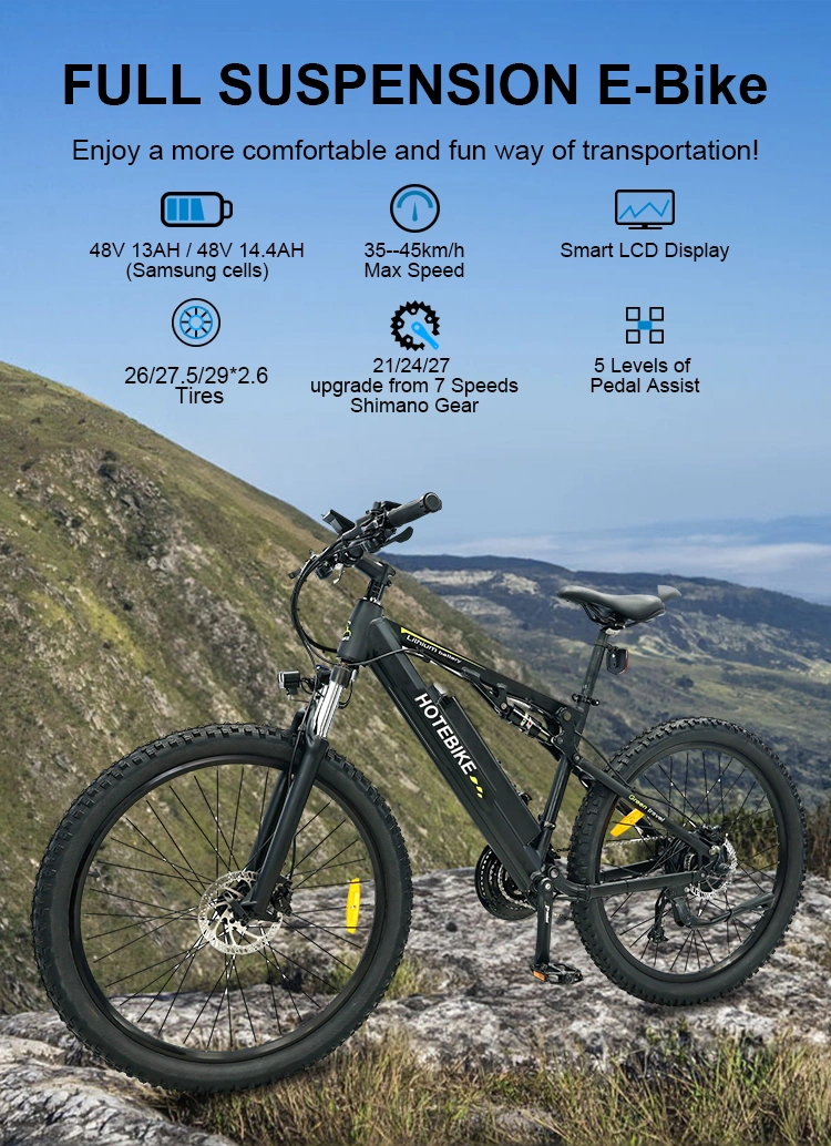 Latest Electric Bike Choppers E Bike Long Distance Ebike EU Warehouse Brand New Electric Bicycle