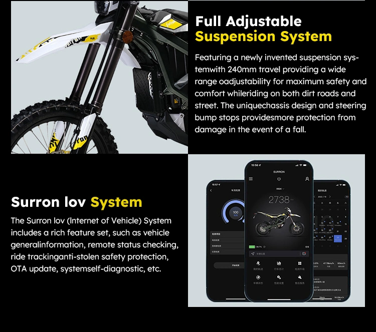 2023 Surron Ultra Bee X 12500W Electric Dirt Bike Adults Pit Bike Max Speed 90km/H Electric Motorcycles