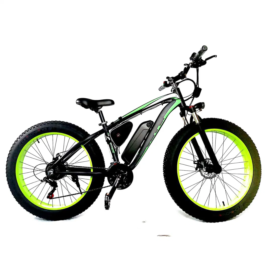 26 Inch Fat Electric Bicycle 48V 500W 750W 1000W Wholesale Beach Bike for Men