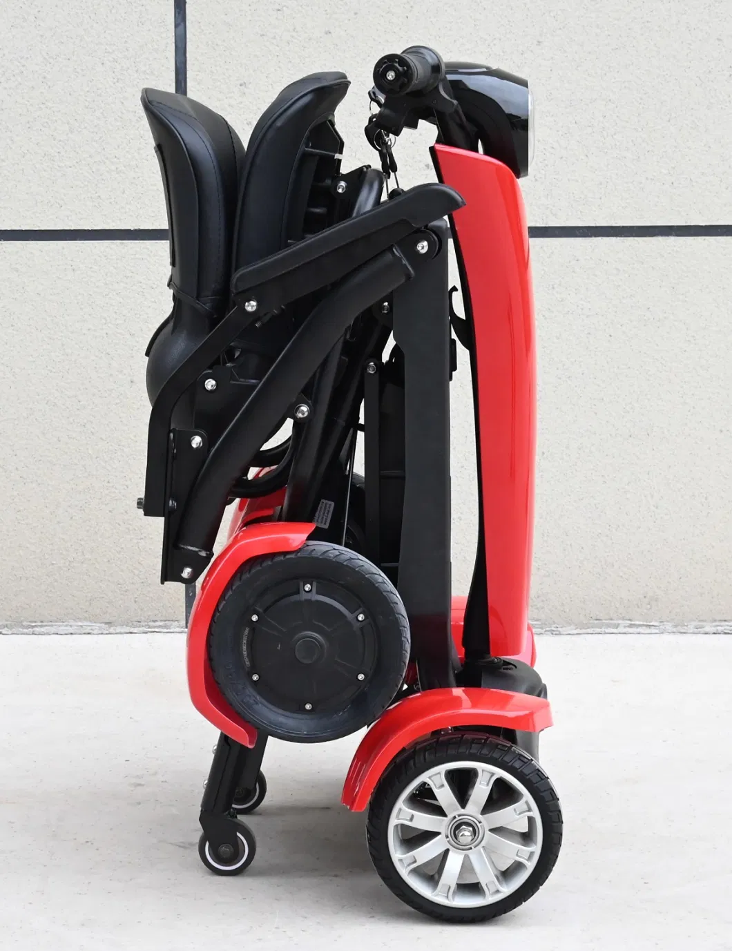 China Adults New Disability Powered Handicapped Mobility Foldable Automatic Electric Bike Scooter for City