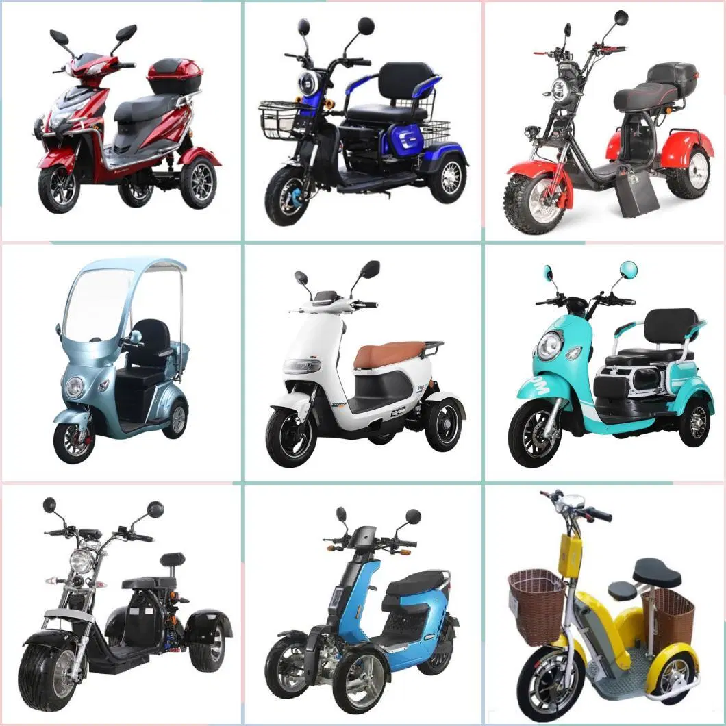 Cheapest Price China Factory Wholesale 500W 48volt 60V20ah Electric Scooter Bike and Electric Motorcycle Tricycle