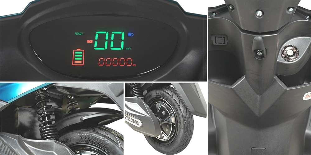 Al-by Electric Bike Motorcycle Scooter Battery Electric Motorcycle for Sale