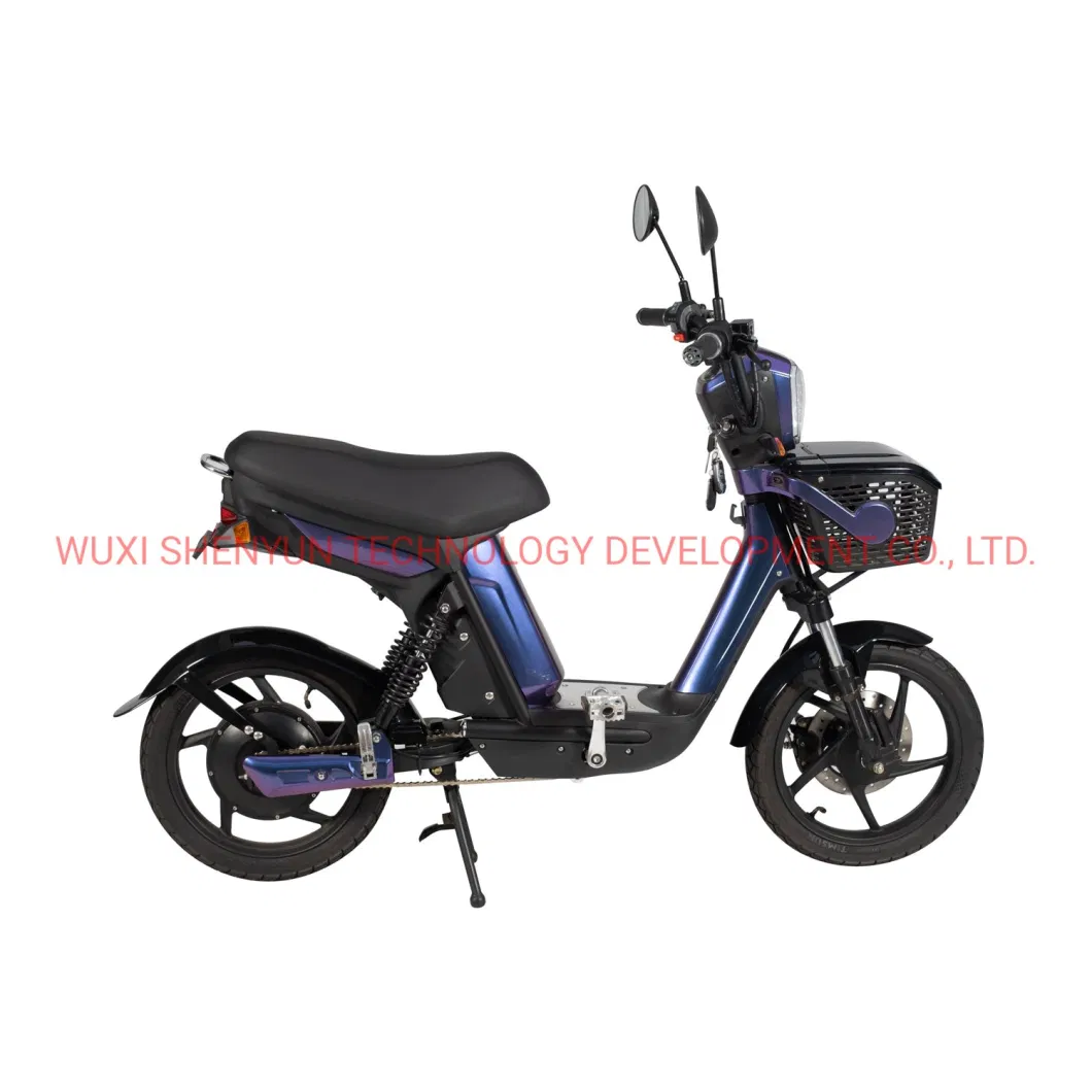 Wuxi Shenyun 500W 48V Electric Bike for Adults Electric Motorcycle Electric Scooter in Europe