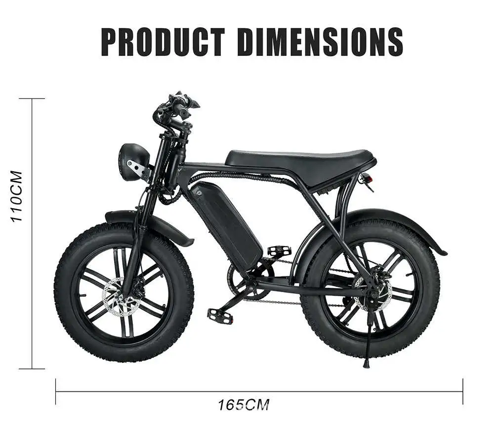 Hot Selling Electric Fat Tire Bike Electric Mountain Bicycle Electric Bike