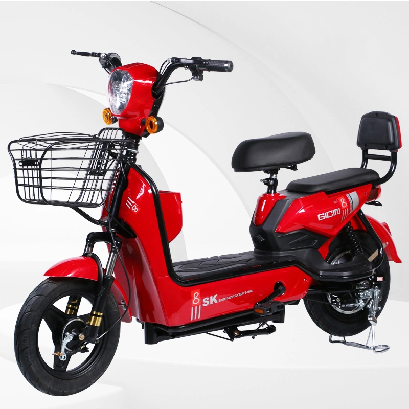 2 Wheel Cheap New Style Electric Moped Bike Electric City Bike Scooter Bike with Pedals Electric Bicycle