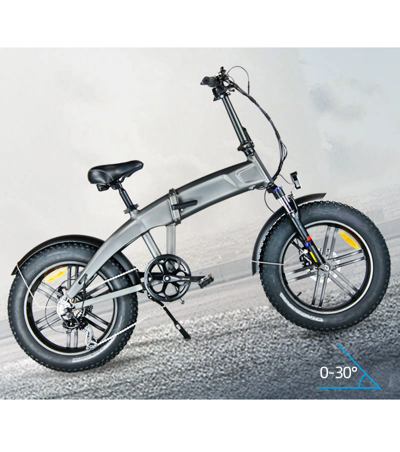 5% Discount 48V20ah 500W Vintage Retro Foloding Fat Tyre Bike City Super Fat Tire Electric Bike Foldable E-Bike